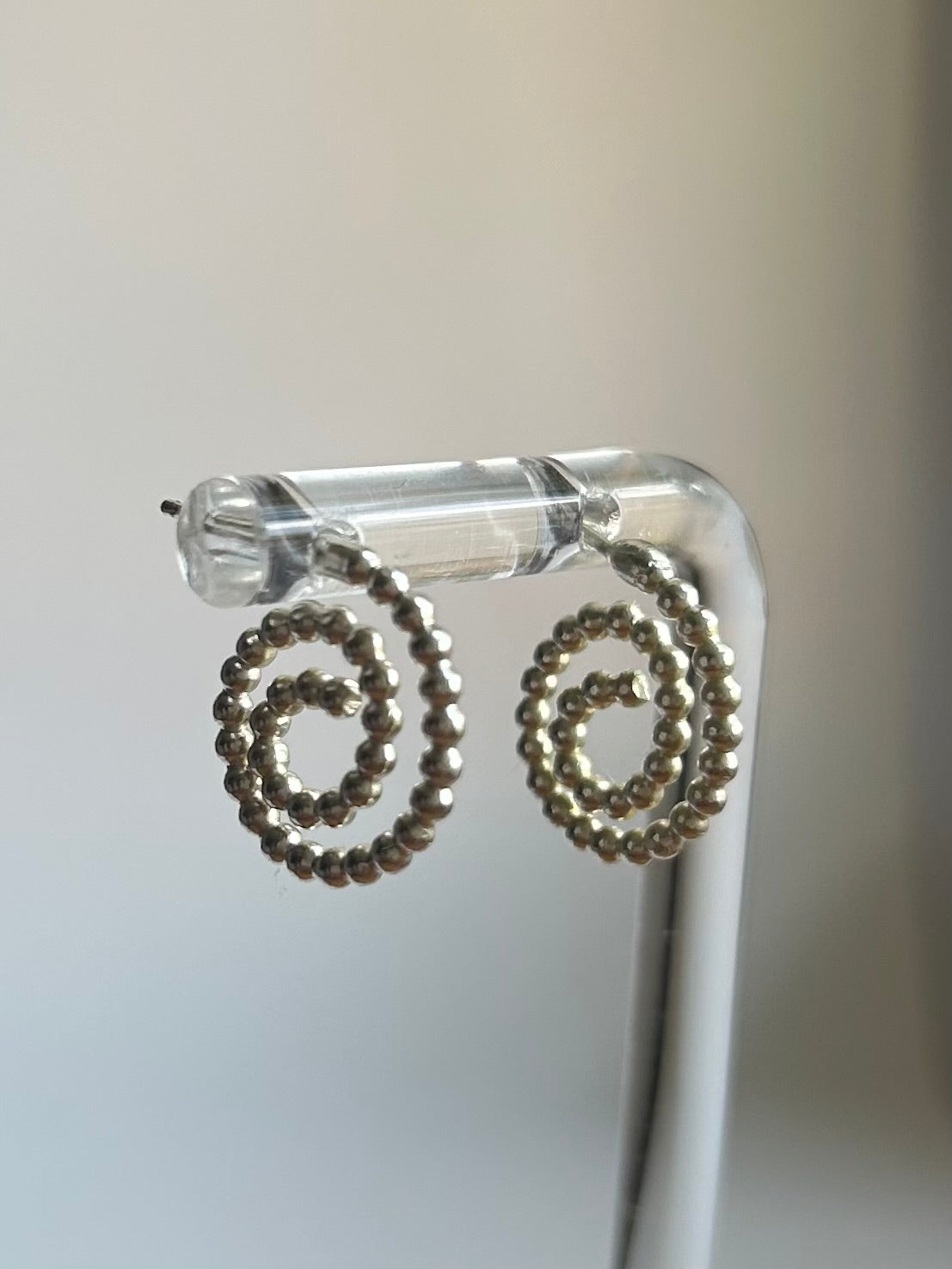 Spiral Hoop Earrings