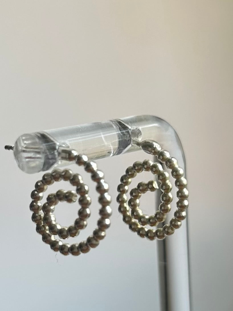 Spiral Hoop Earrings