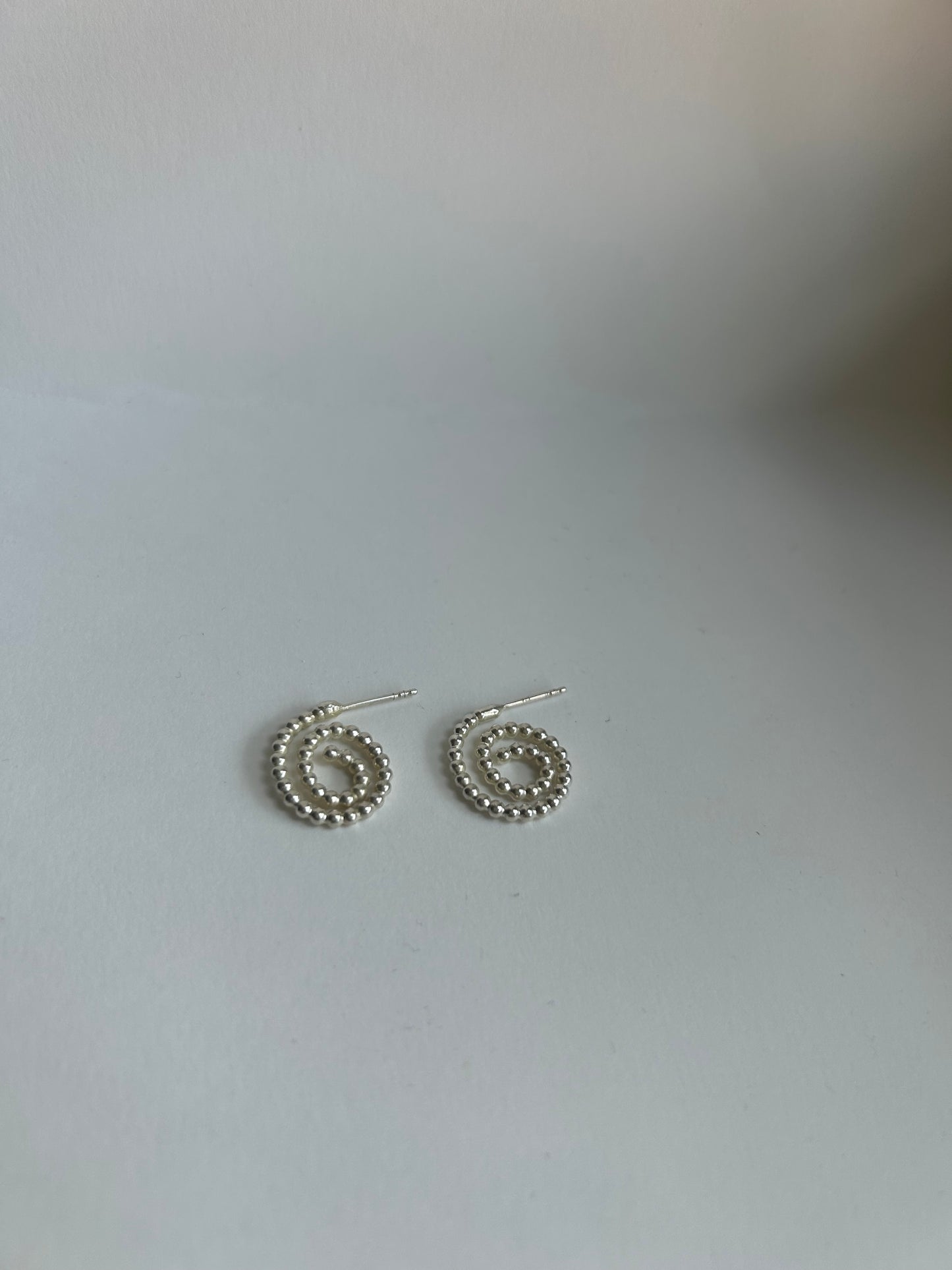 Spiral Hoop Earrings