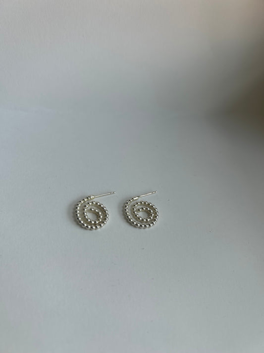 Spiral Hoop Earrings